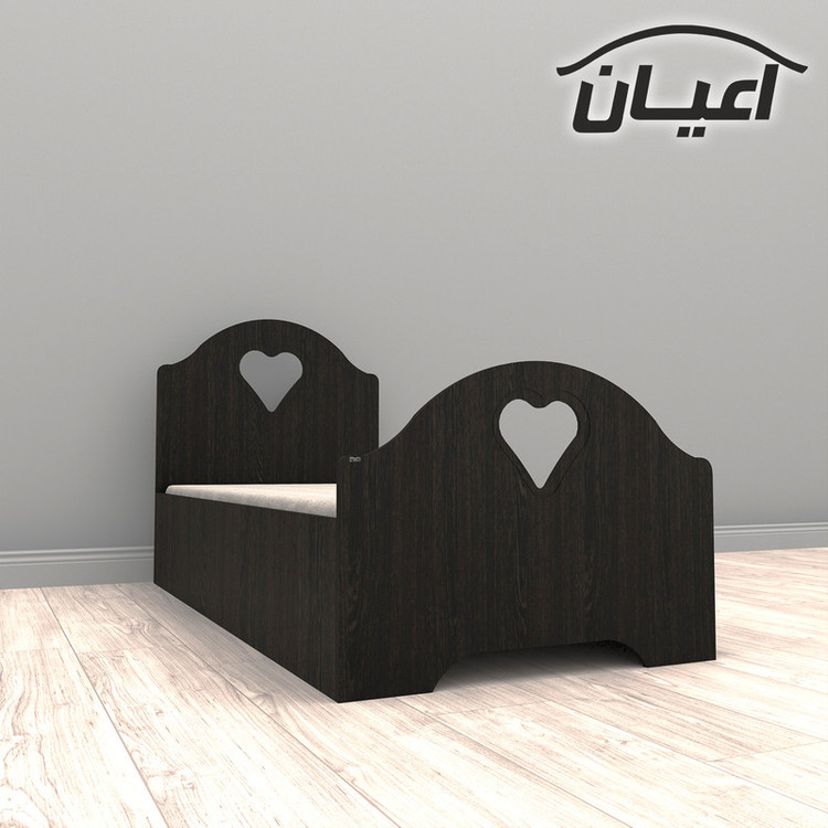 تخت خواب یک نفره کوچیل مدل KL470 طرح فانتزی سایز 90x200 سانتی متر