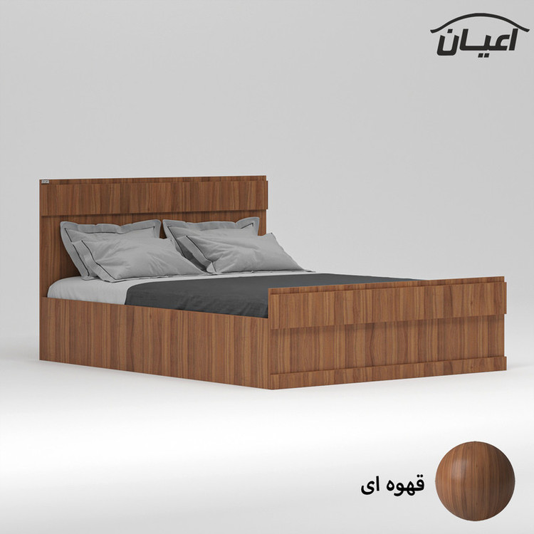 تخت خواب دو نفره کوچیل مدل KL867 سایز 160x200 سانتی متر