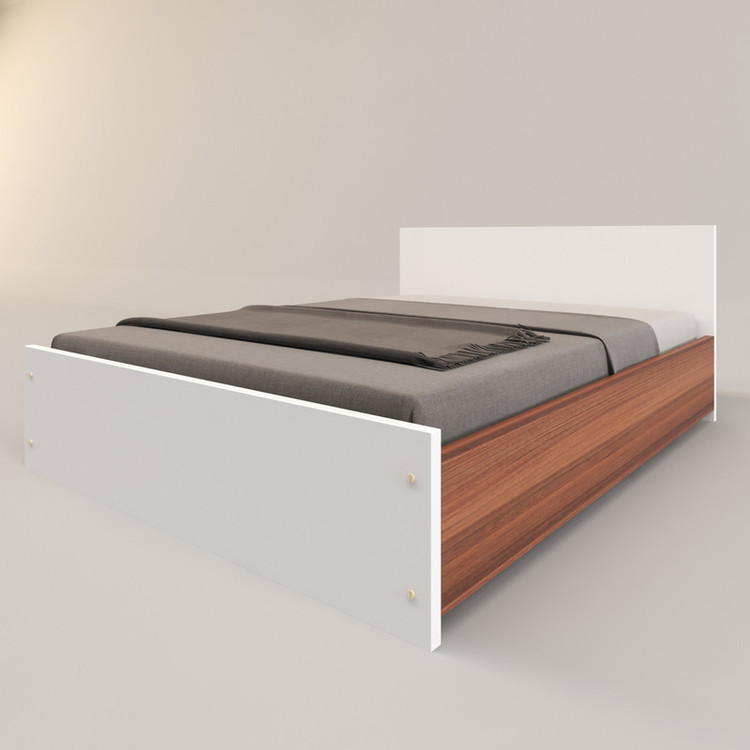تخت خواب دو نفره کوچیل مدل KL274 سایز160x200 سانتی متر