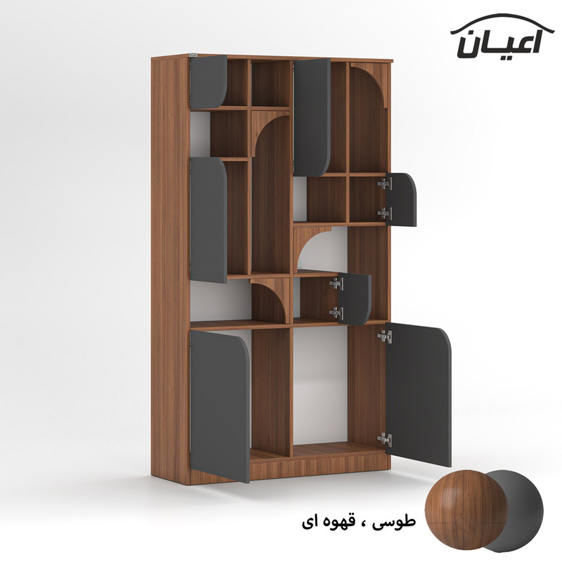 کتابخانه پنج طبقه کوچیل مدل KL847