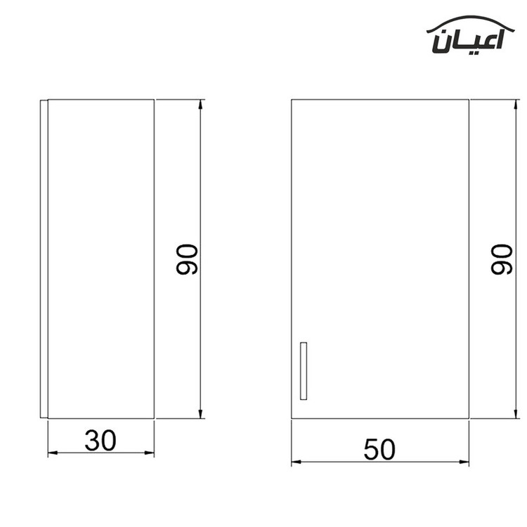 کابینت آشپزخانه کوچیل مدل KL CL18