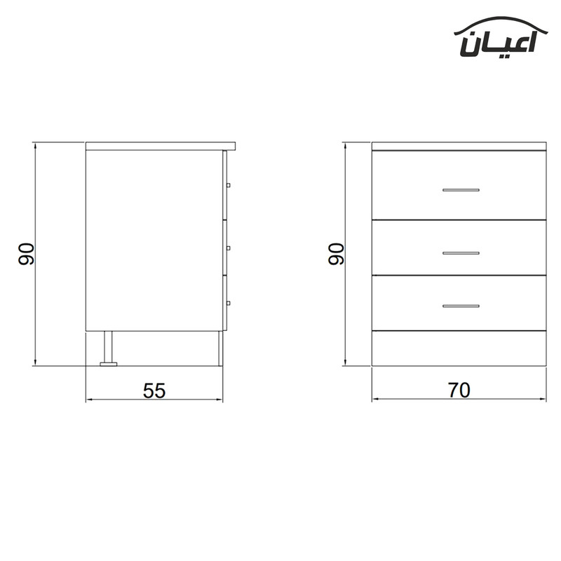 کابینت آشپزخانه کوچیل مدل KL C14