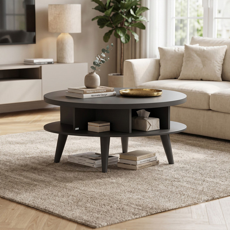 میز جلومبلی دایره ای کوچیل مدل KL1038