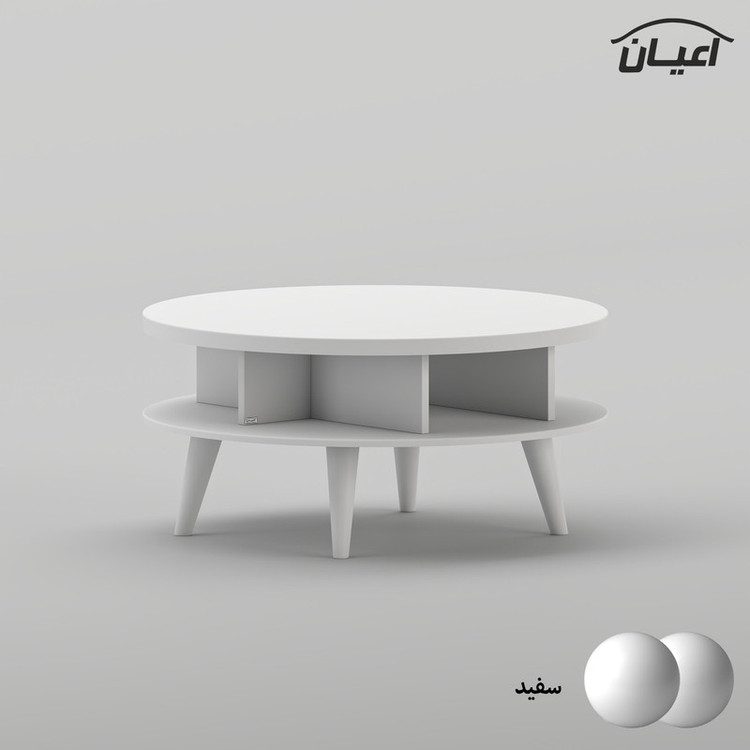 میز جلومبلی دایره ای کوچیل مدل KL1038