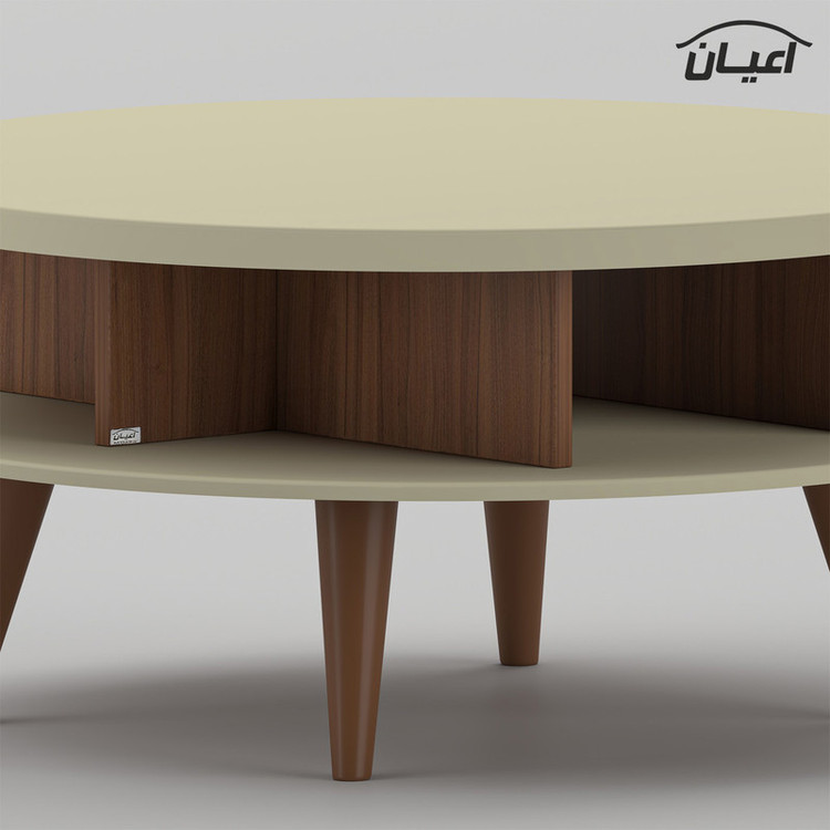 میز جلومبلی دایره ای کوچیل مدل KL1038