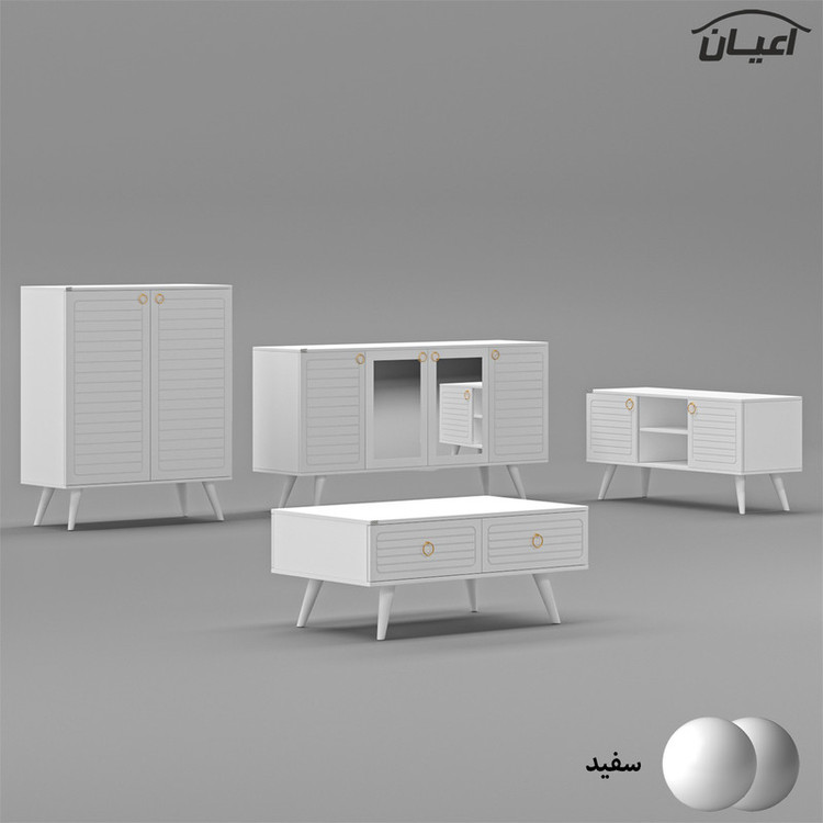 سرویس پذیرایی کوچیل مدل KL757 مجموعه چهار عددی
