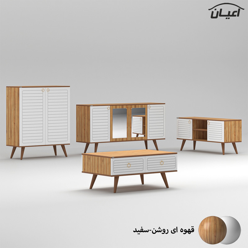 سرویس پذیرایی کوچیل مدل KL757 مجموعه چهار عددی