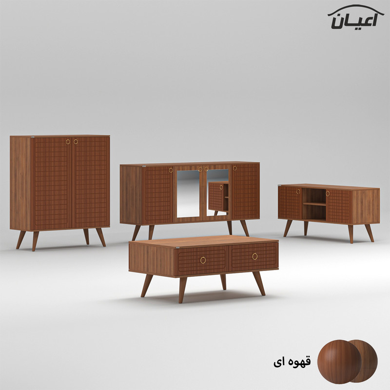 سرویس پذیرایی کوچیل مدل KL757 مجموعه چهار عددی