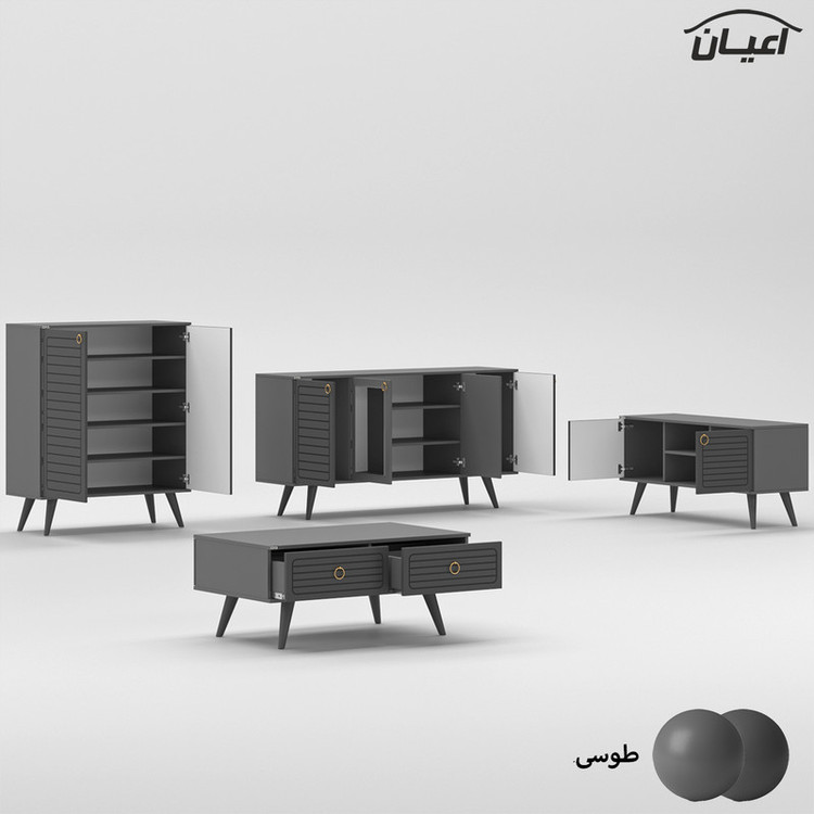سرویس پذیرایی کوچیل مدل KL757 مجموعه چهار عددی
