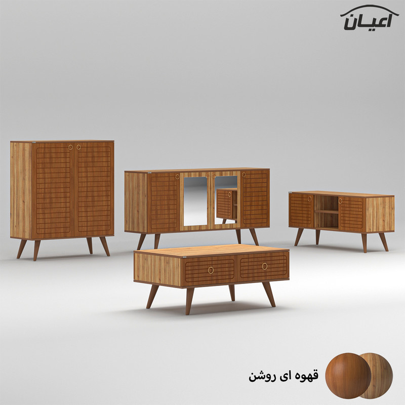 سرویس پذیرایی کوچیل مدل KL757 مجموعه چهار عددی