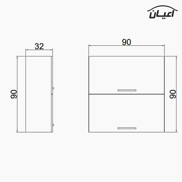 کابینت آشپزخانه کوچیل مدل KL CW16