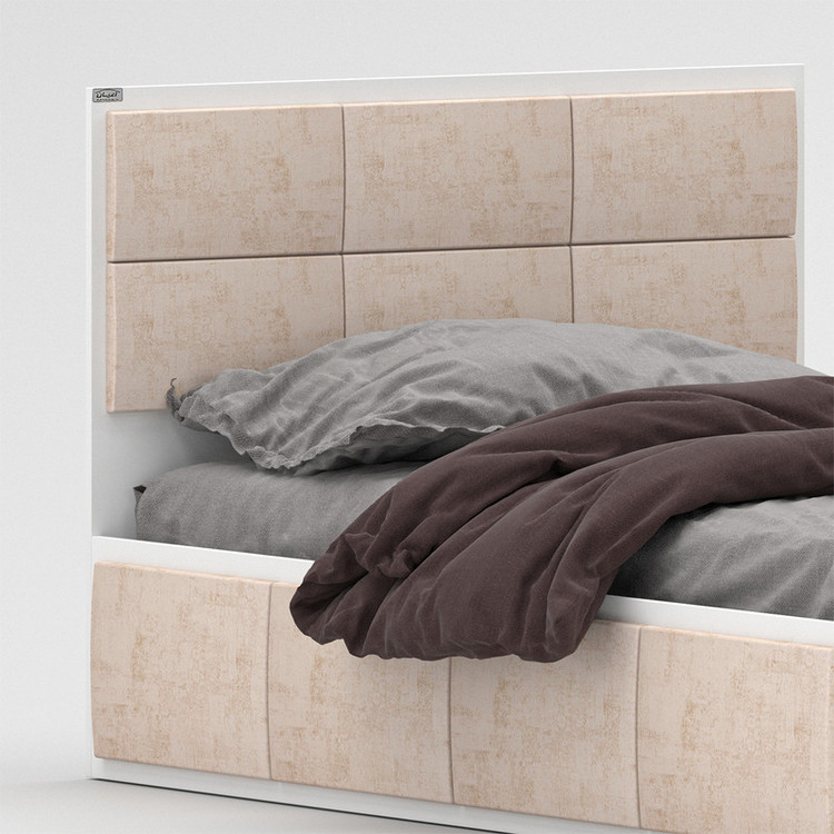 تخت خواب یک نفره کوچیل مدل KL841 سایز 120x200 سانتی متر