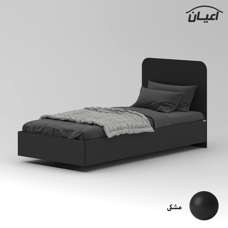 تخت خواب ملامینه یک نفره کوچیل مدل KL910 سایز 80x180 سانتی متر