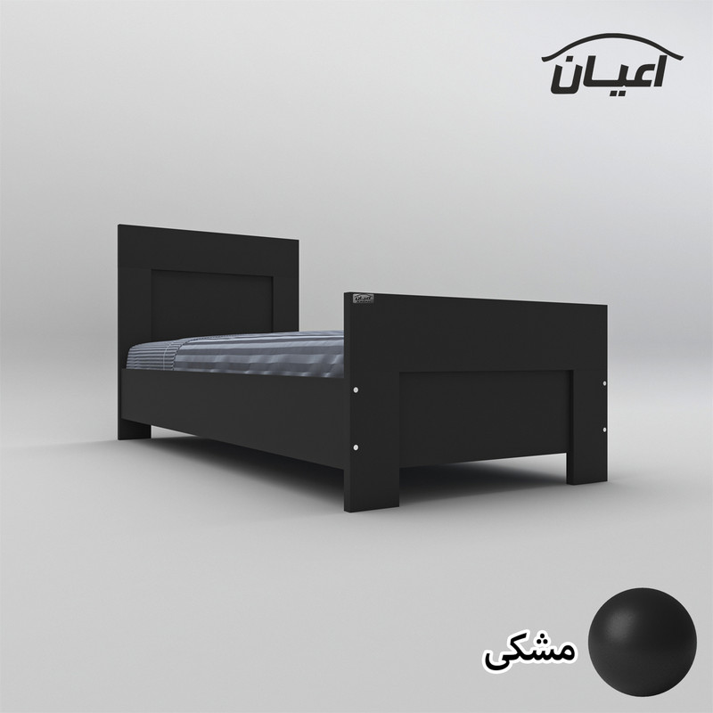 تخت خواب یکنفره کوچیل مدل KL654 سایز 80x180 سانتی متر