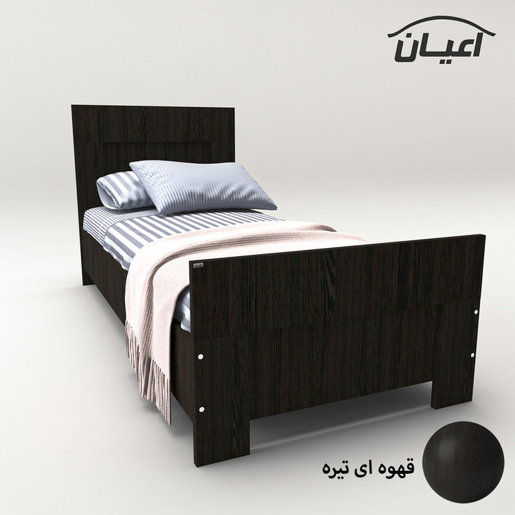 تخت خواب یکنفره کوچیل مدل KL654 سایز 80x180 سانتی متر