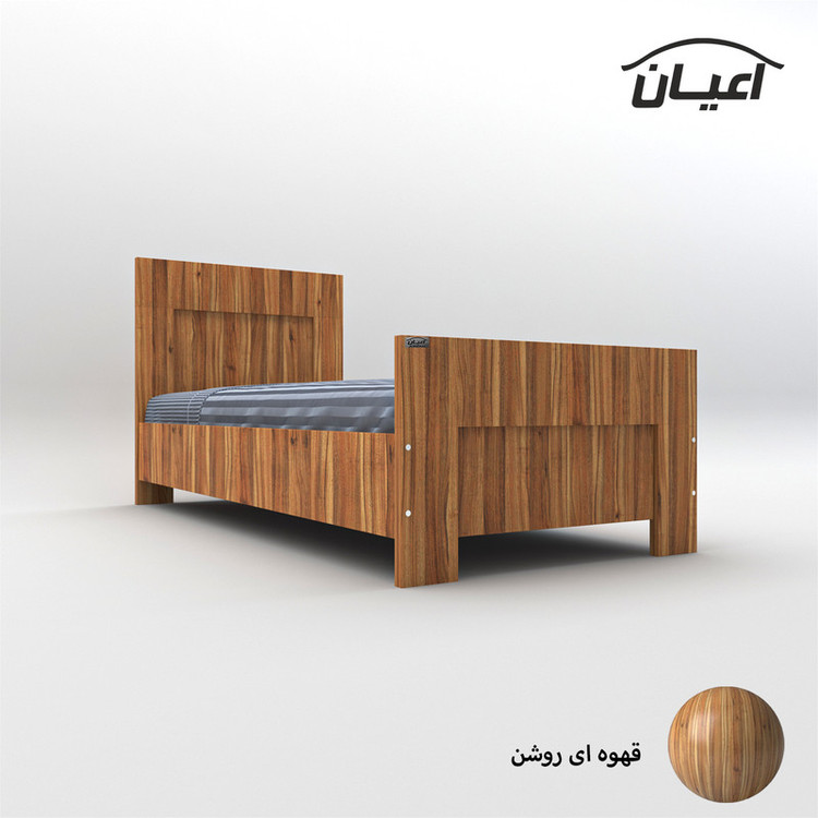 تخت خواب یکنفره کوچیل مدل KL654 سایز 80x180 سانتی متر
