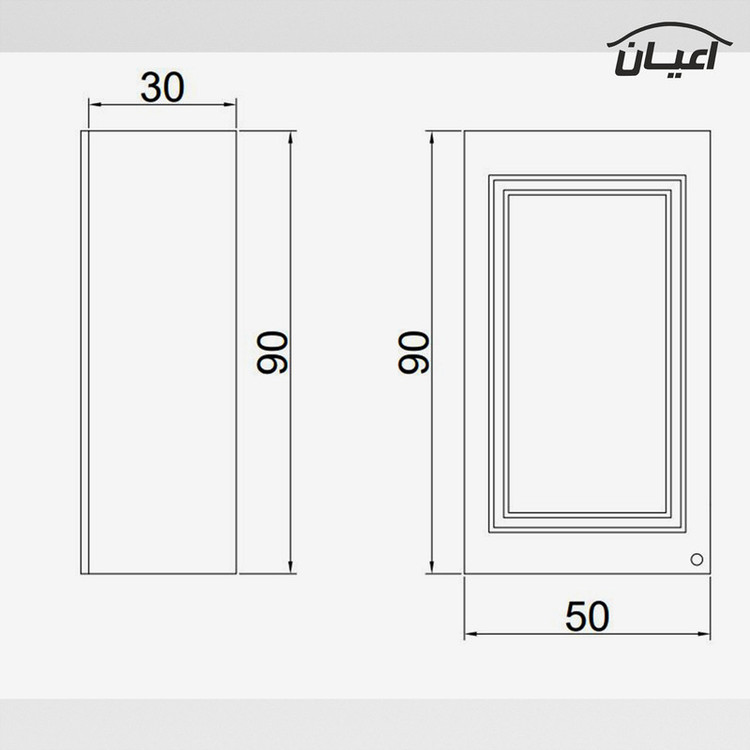 کابینت آشپزخانه کوچیل مدل KL CG25