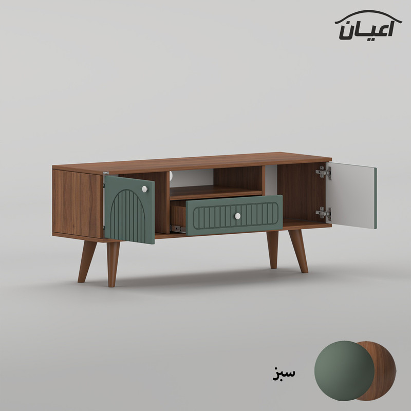 میز تلویزیون کوچیل مدل KL1001 مناسب برای تلویزیون تا 50 اینچ