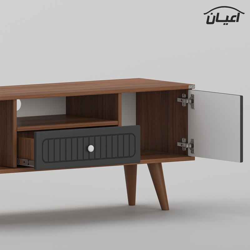 میز تلویزیون کوچیل مدل KL1001 مناسب برای تلویزیون تا 50 اینچ