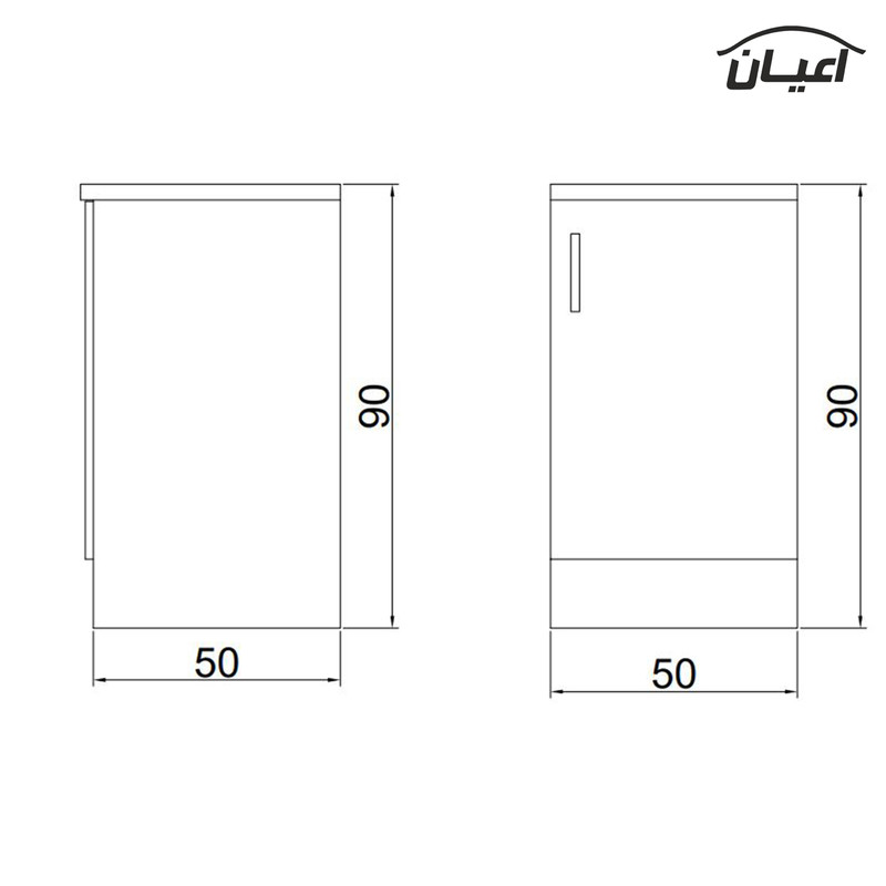کابینت آشپزخانه کوچیل مدل KL CW13