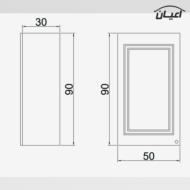 کابینت آشپزخانه کوچیل مدل KL CW25