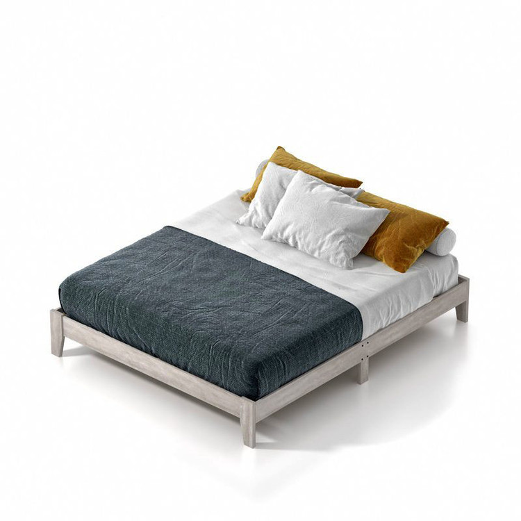 تختخواب ام دی اف دو نفره کوچیل مدل Z127-MDF سایز 165 × 207 سانتیمتر