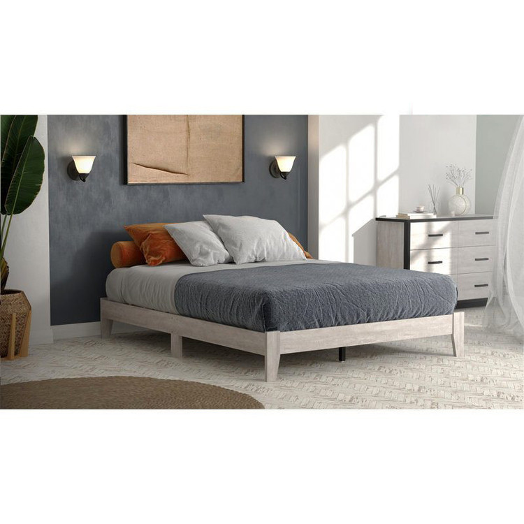 تختخواب ملامینه دو نفره کوچیل مدل Z127 سایز 165 × 207 سانتیمتر