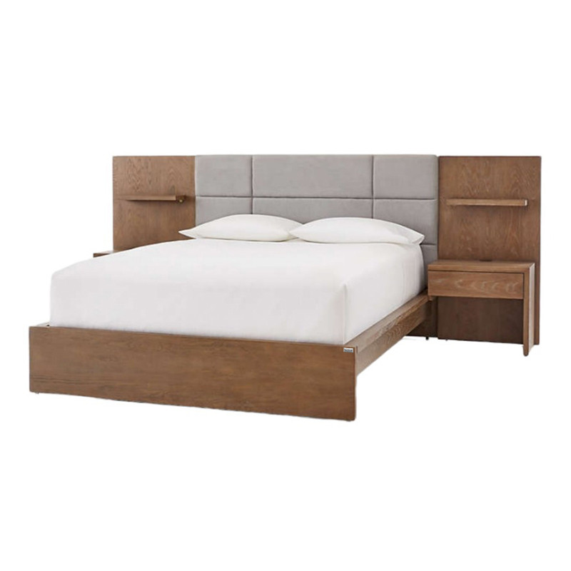 تخت خواب ام دی اف دو نفره کوچیل مدل Z121-MDF سایز 260×210 سانتی متر