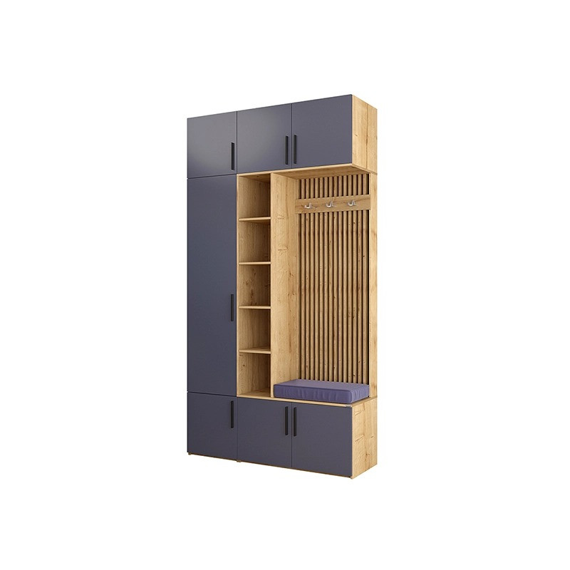 کمد لباس کوچیل مدل L118-MDF طول 125 سانتی متر