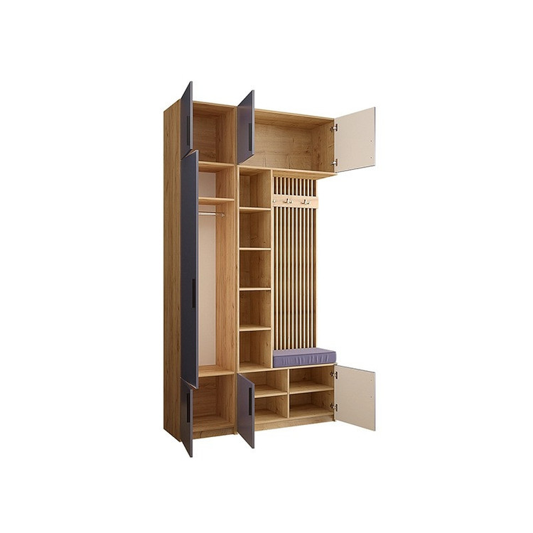 کمد لباس کوچیل مدل L118-MDF طول 125 سانتی متر