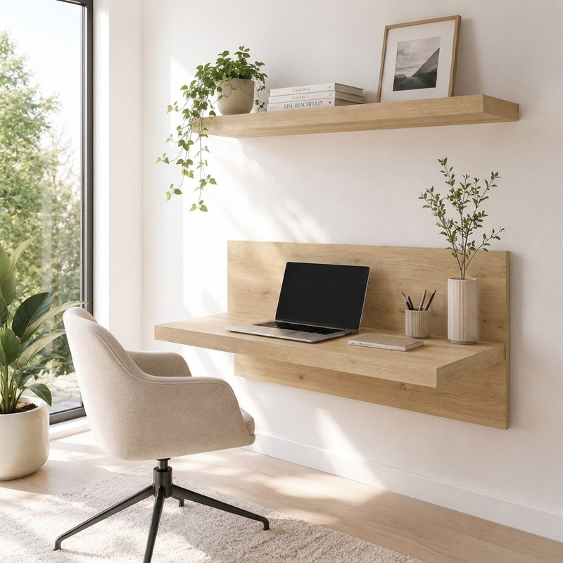 میز تحریر دیواری کوچیل مدل T210-MDF