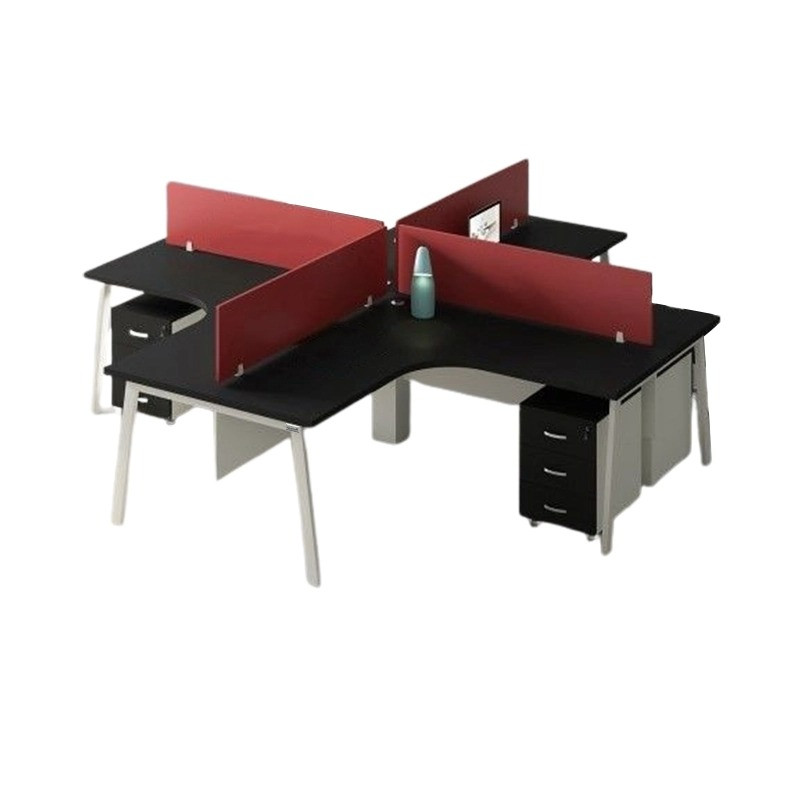 میز کارگروهی کوچیل مدل W108-MDF سایز 240 × 240 سانتی متر