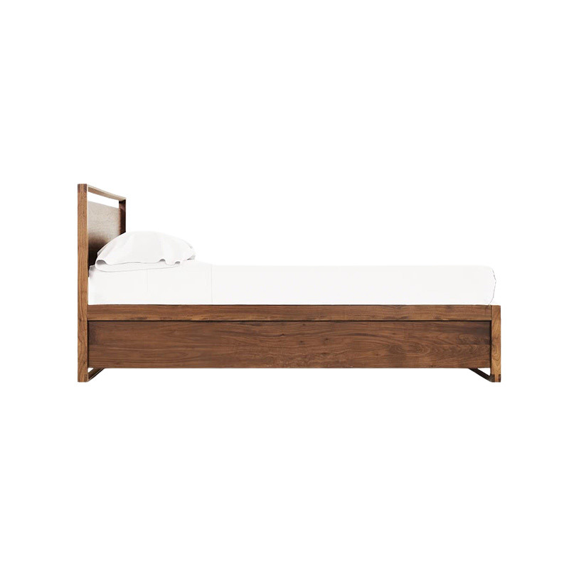 تخت خواب ملامینه دونفره کوچیل مدل Z120 سایز 170×205 سانتی متر