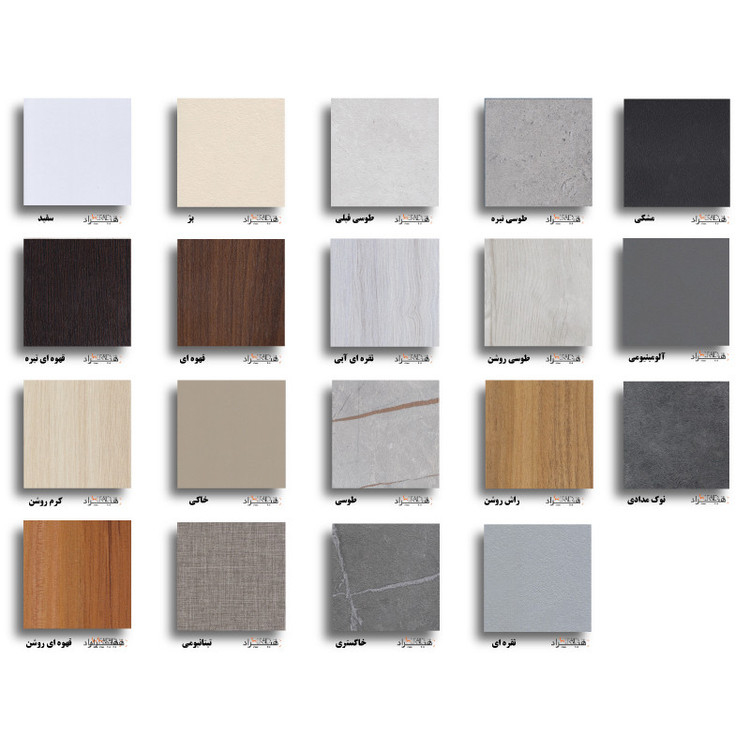 تخت خواب ام دی اف دونفره کوچیل مدل Z120-MDF سایز 170×205 سانتی متر