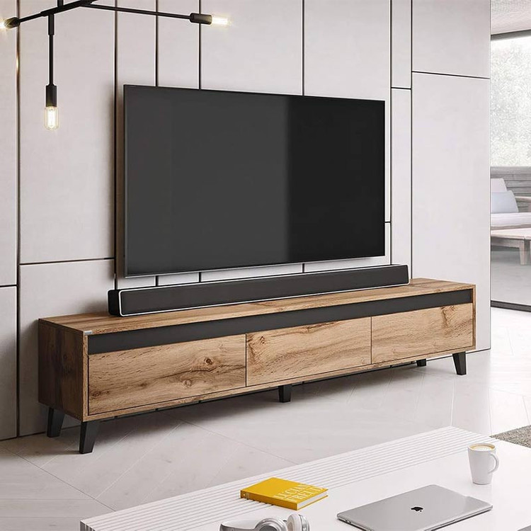 میز تلویزیون کوچیل مدل TV144-MDF مناسب برای تلویزیون تا 75 اینچ