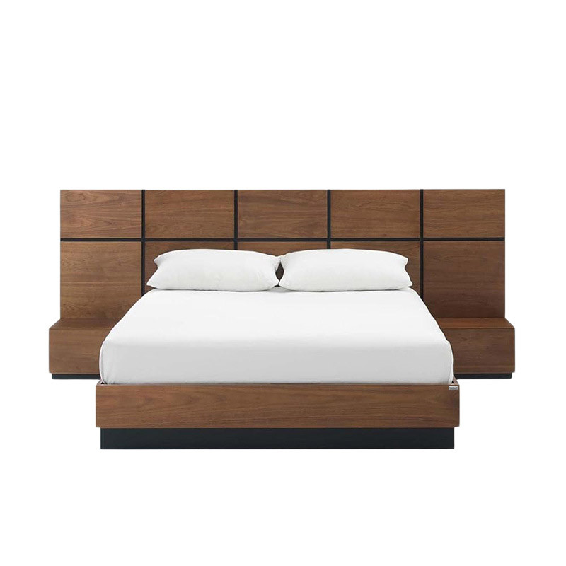 تخت خواب ملامینه دونفره کوچیل مدل Z126 سایز 240×210 سانتی متر