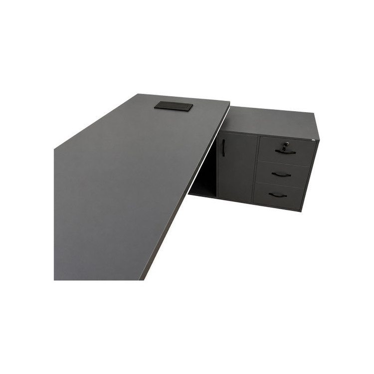 میز مدیریت کوچیل مدل M944-MDF سایز 80 × 200 سانتی متر