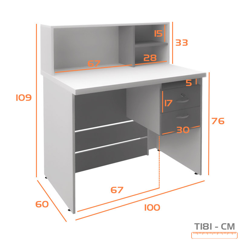 میز تحریر کوچیل مدل T181-MDF