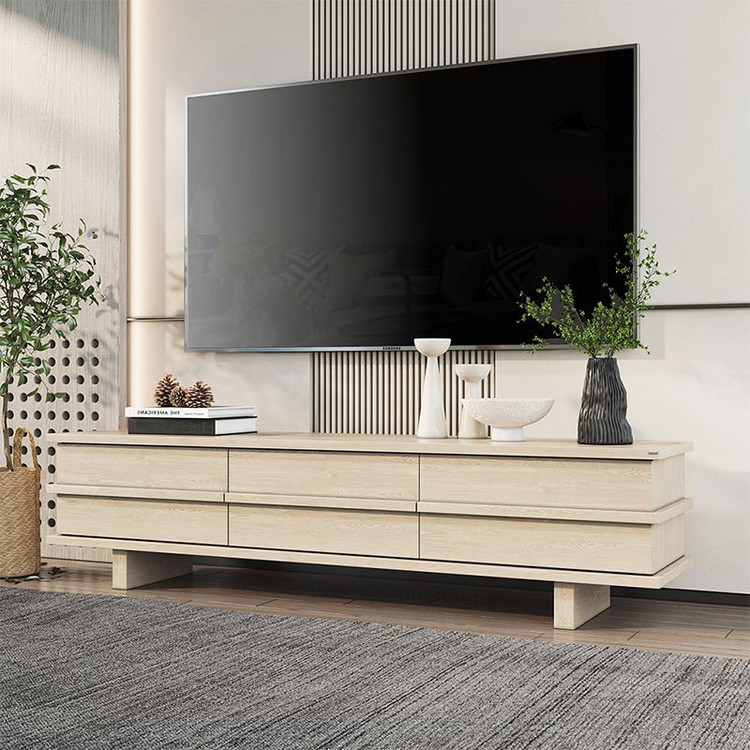 میز تلویزیون کوچیل مدل TV148-MDF مناسب برای تلویزیون تا 75 اینچ