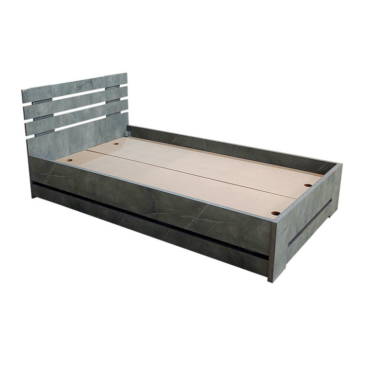 تختخواب ام دی اف یک نفره کوچیل مدل Z107-MDF سایز 128 * 203 سانتیمتر