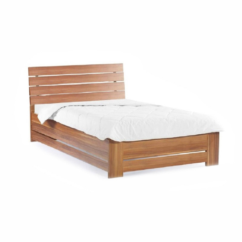 تخت‌خواب ام دی اف یک نفره کوچیل مدل Z107-MDF سایز 128 * 203 سانتی‌متر