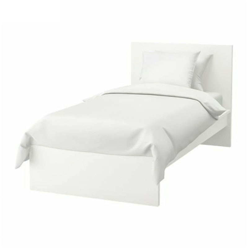 تختخواب ملامینه یک نفره کوچیل مدل Z108 سایز 105 * 209 سانتیمتر