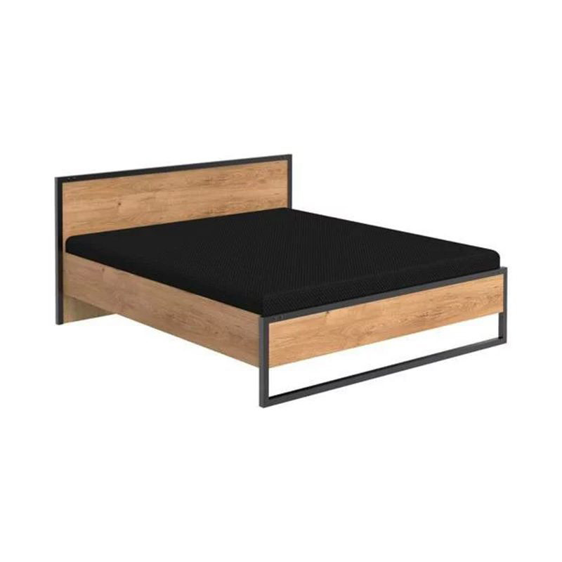 تخت‌خواب ملامینه دو نفره کوچیل مدل Z123 سایز 190 * 210 سانتی‌متر
