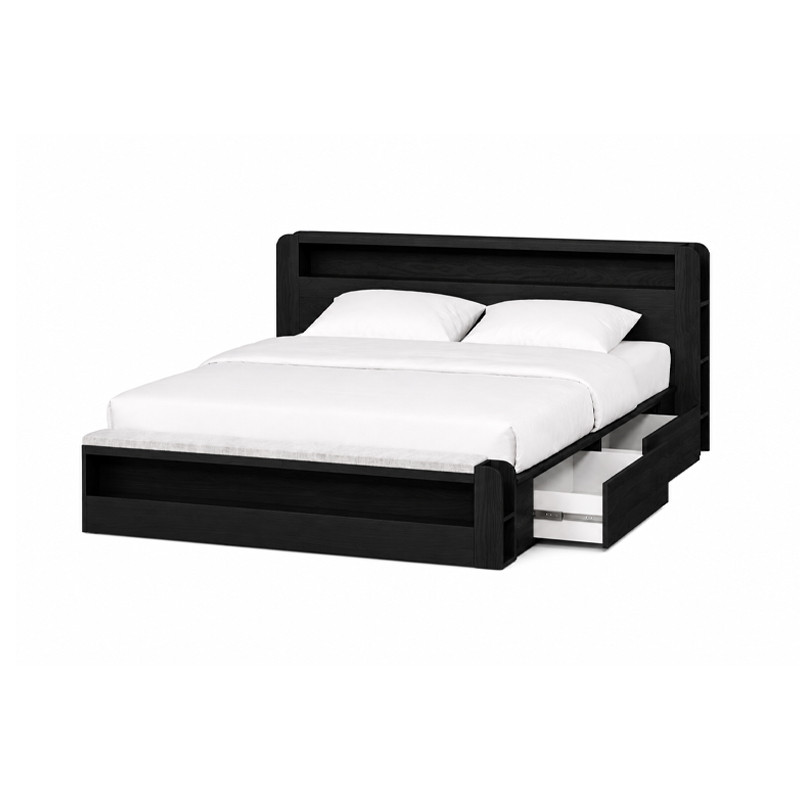 تخت خواب ام دی اف دو نفره کوچیل مدل Z129-MDF سایز 190×220 سانتیمتر