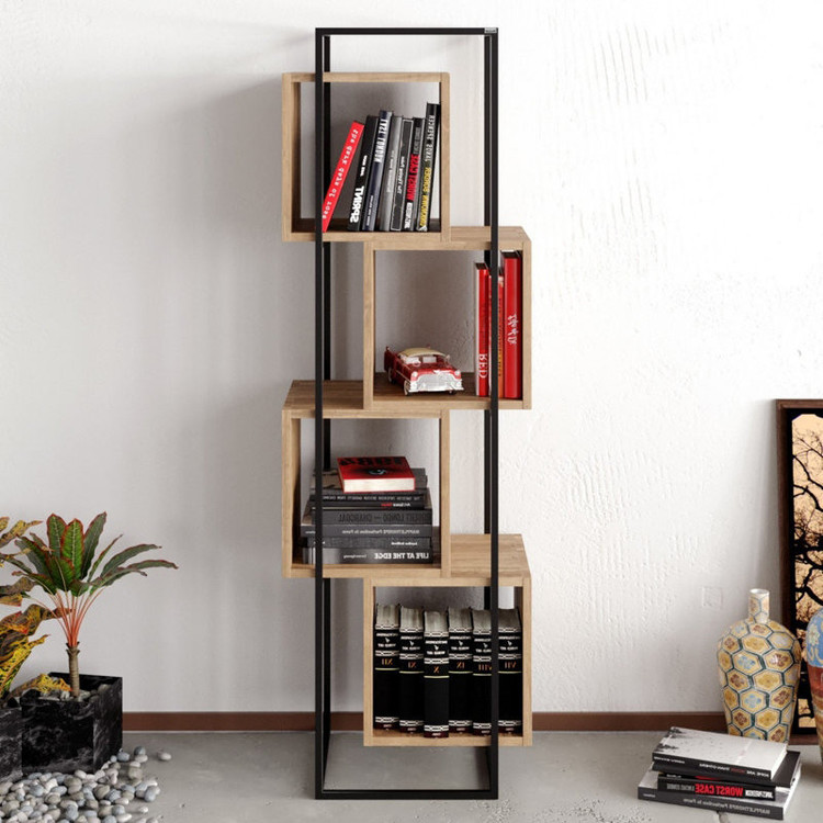 کتابخانه چهار طبقه کوچیل مدل K201-MDF
