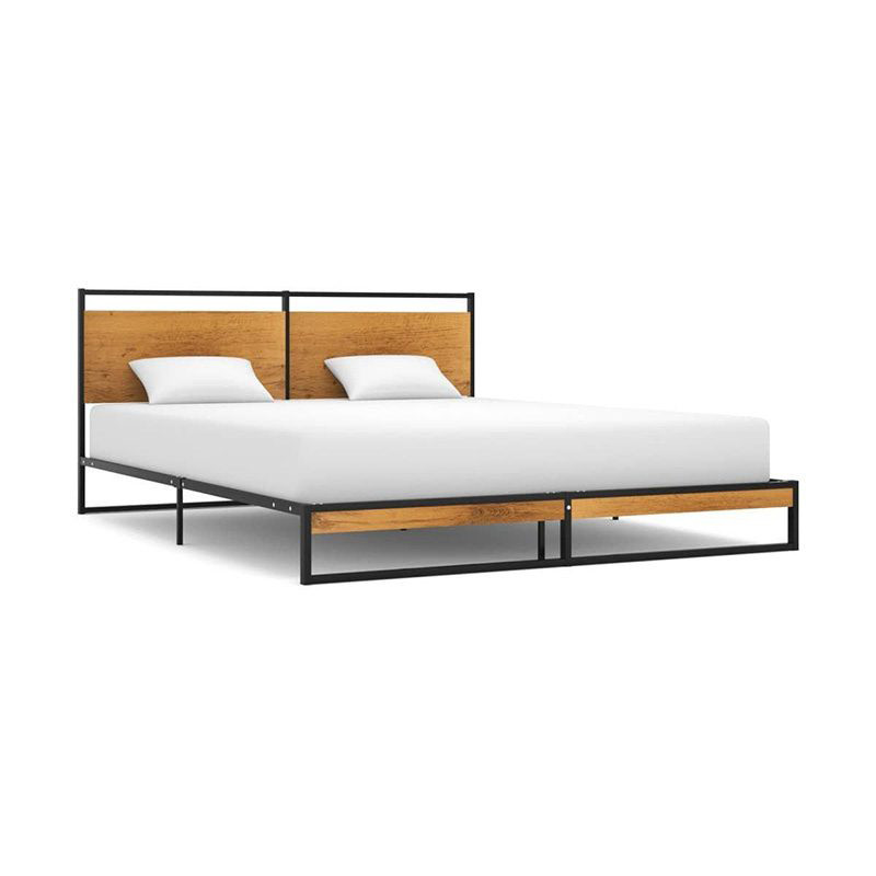 تخت‌خواب ام دی اف دو نفره کوچیل مدل Z124-MDF سایز 190 * 210 سانتی‌متر