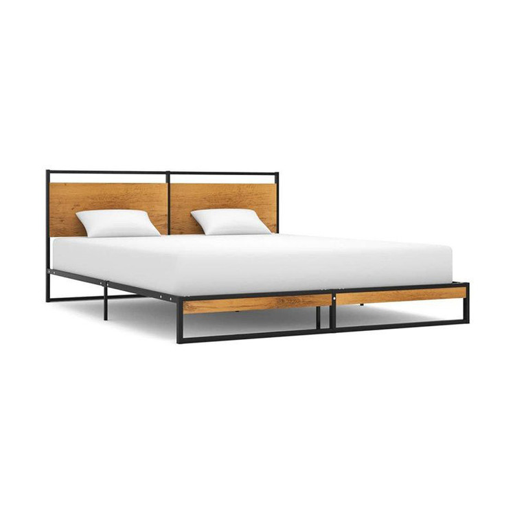 تختخواب ام دی اف دو نفره کوچیل مدل Z124-MDF سایز 190 * 210 سانتیمتر