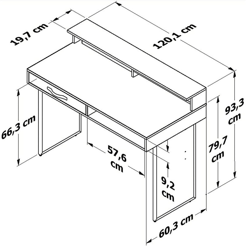 میز تحریر کوچیل مدل T170