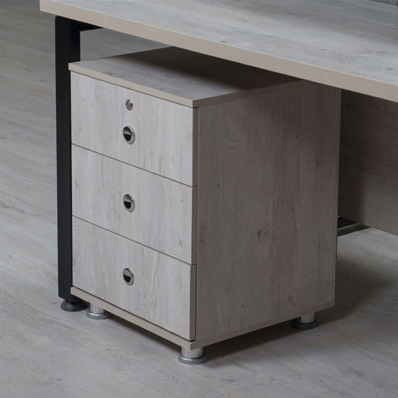 میز کارگروهی کوچیل مدل W518-MDF سایز 130 × 130 سانتی متر