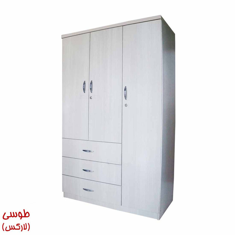 کمد لباس سه درب و سه کشو قفلدار مدل CL07 | کوچیل